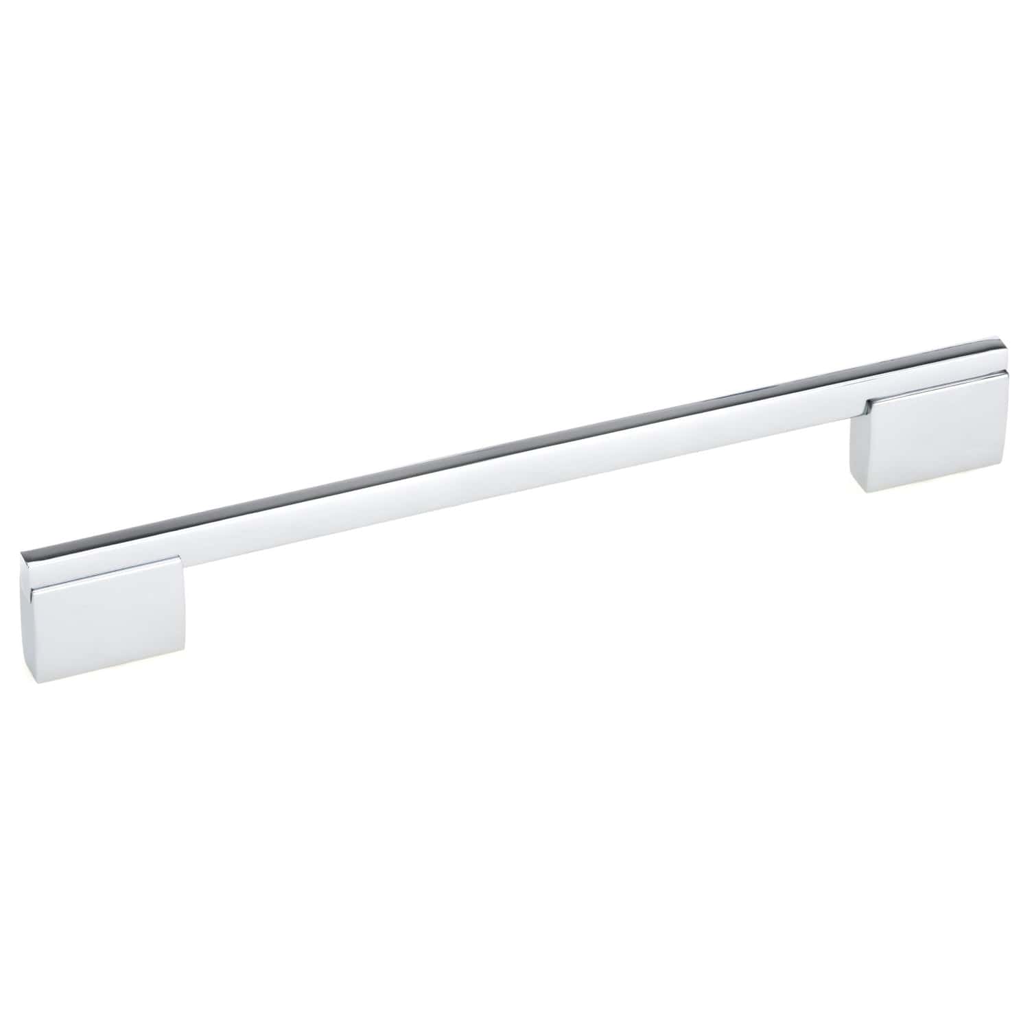 Contemporary Pull, 12-5/8" Center-to-Center, Chrome