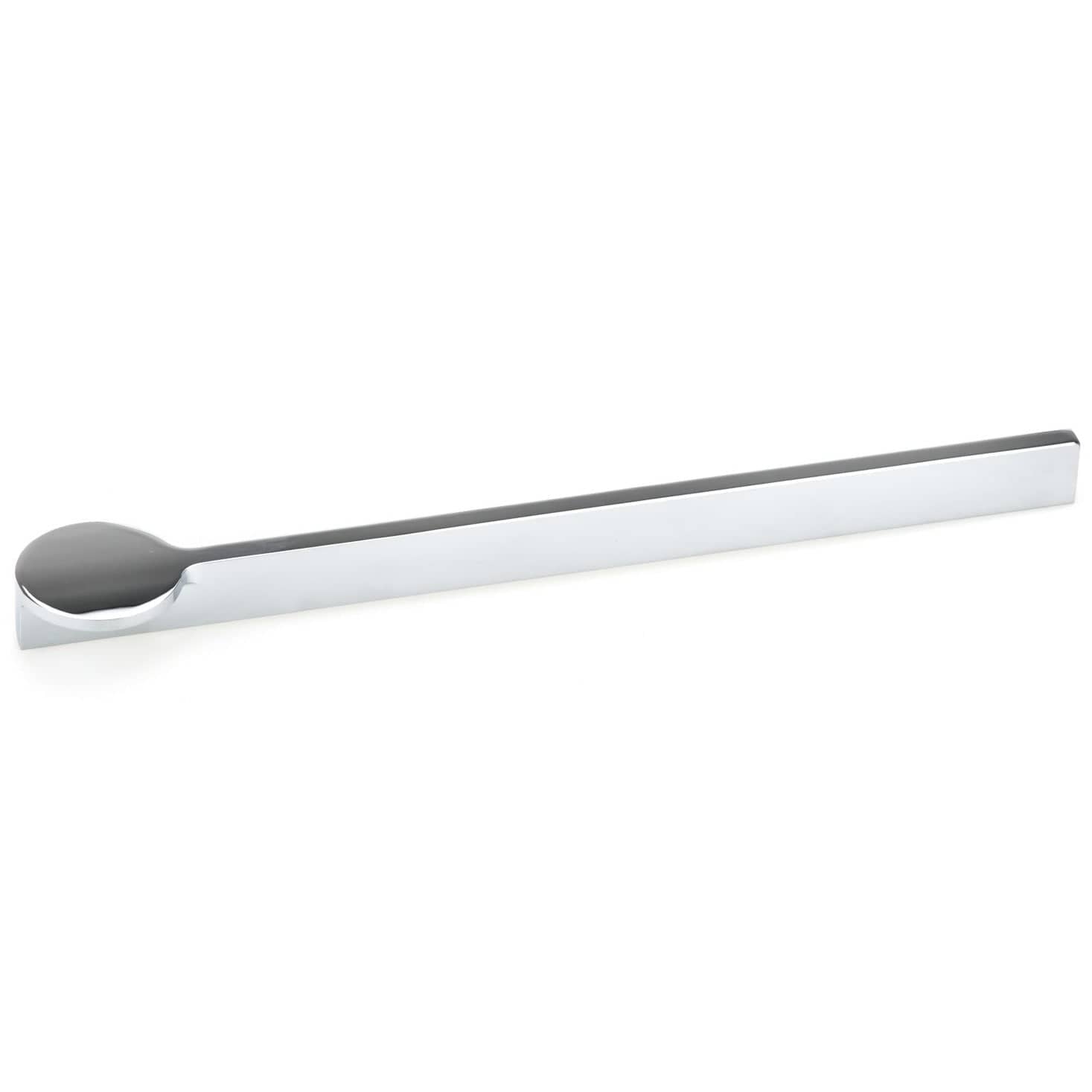 Contemporary Pull, 10-1/8" Center-to-Center, Chrome