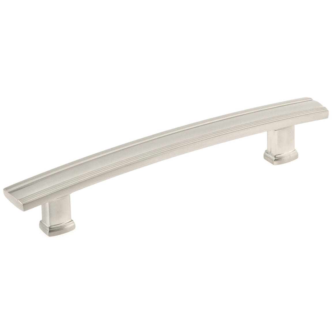 Transitional Pull, 5-1/16" Center-to-Center, Brushed Nickel