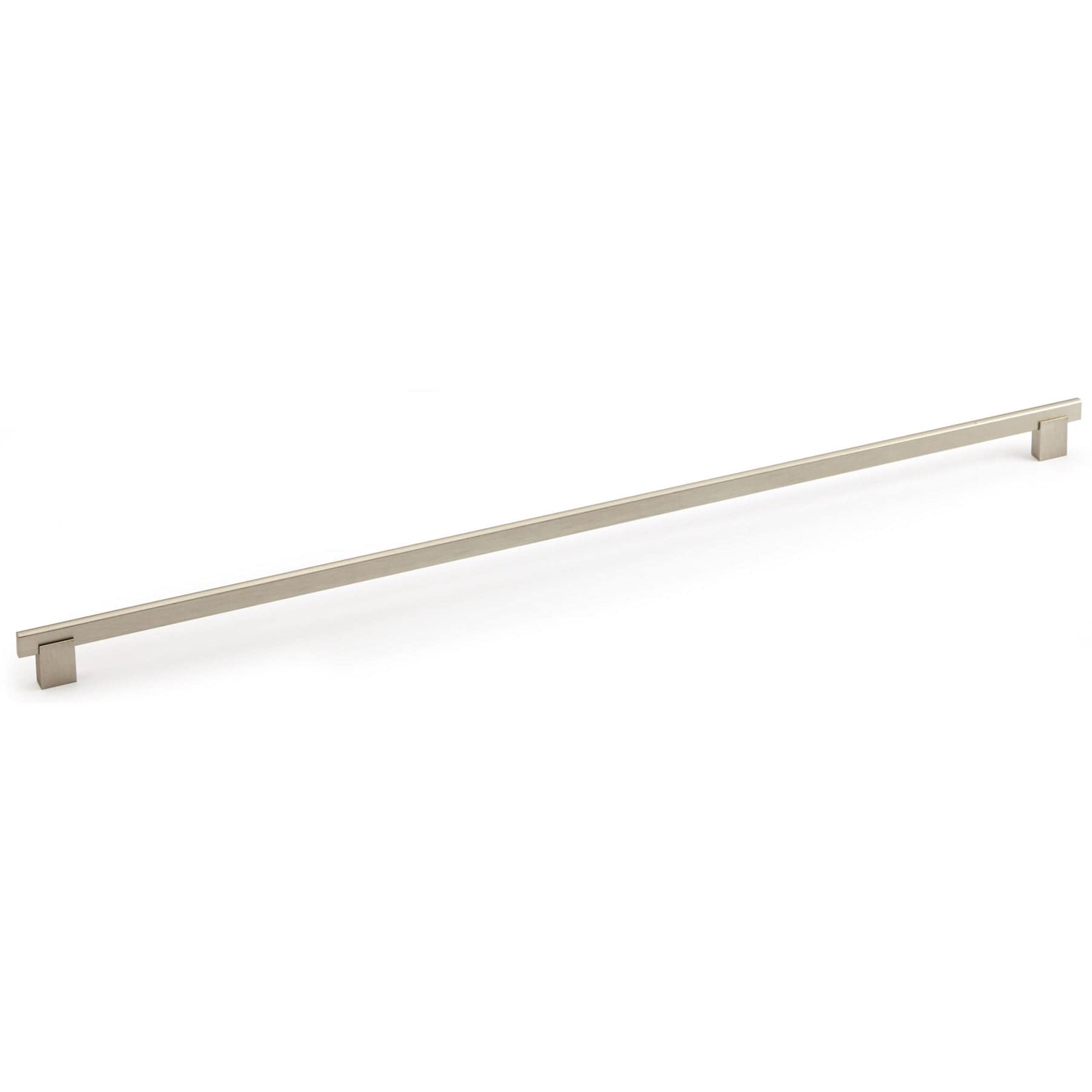 Contemporary Pull, 25-1/4" Center-to-Center, Brushed Nickel