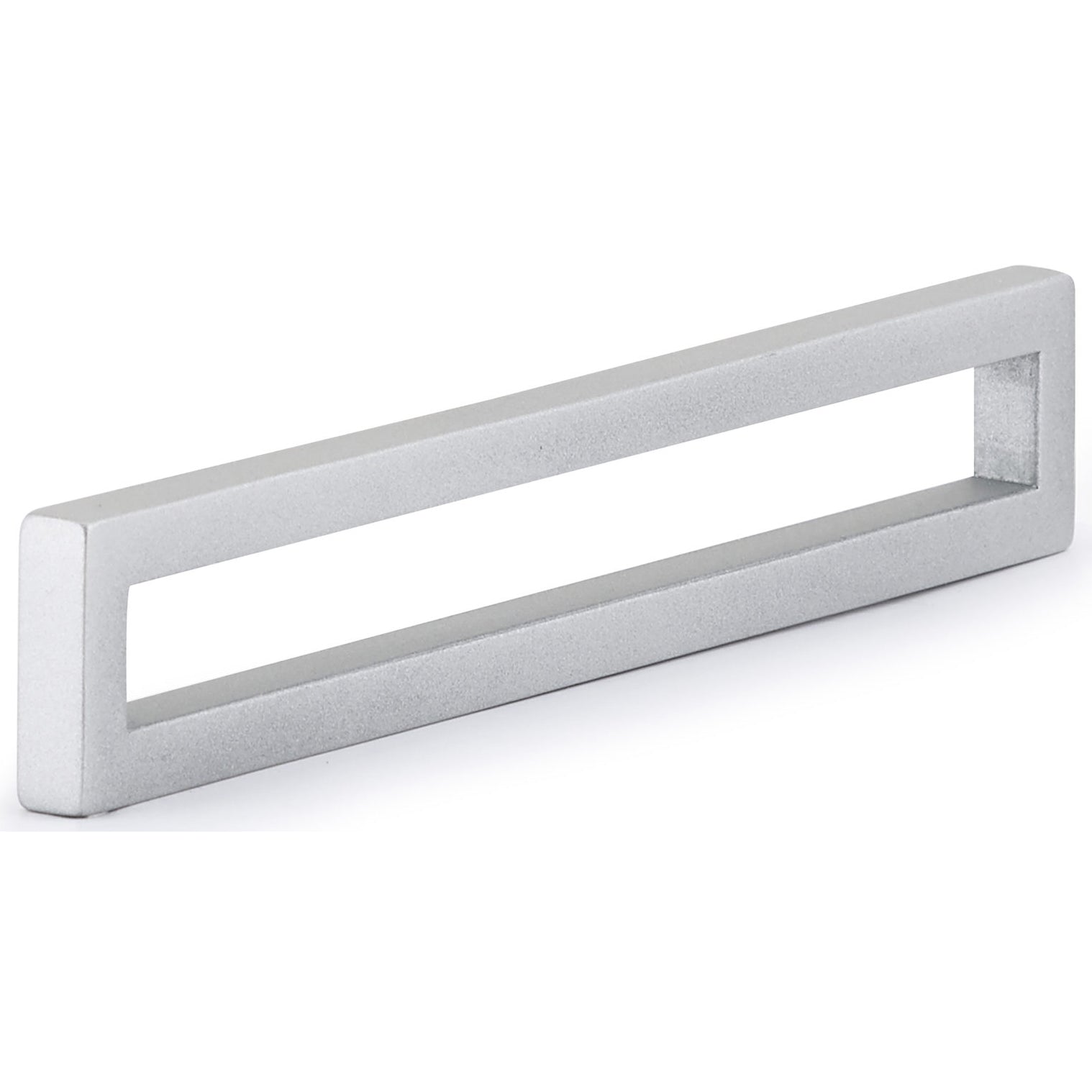 Contemporary Pull, 6-5/16" Center-to-Center, Matte Chrome