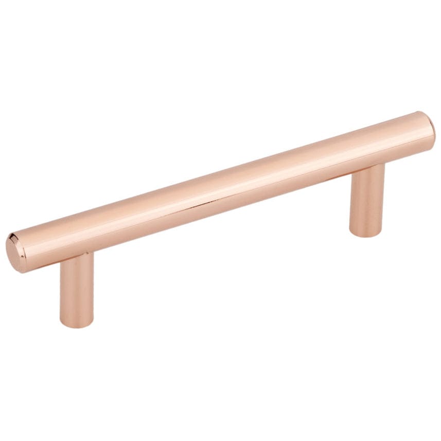 Contemporary Pull - 3-3/4" Center-to-Center - 15/32" W x 5-11/32" L - Polished Copper