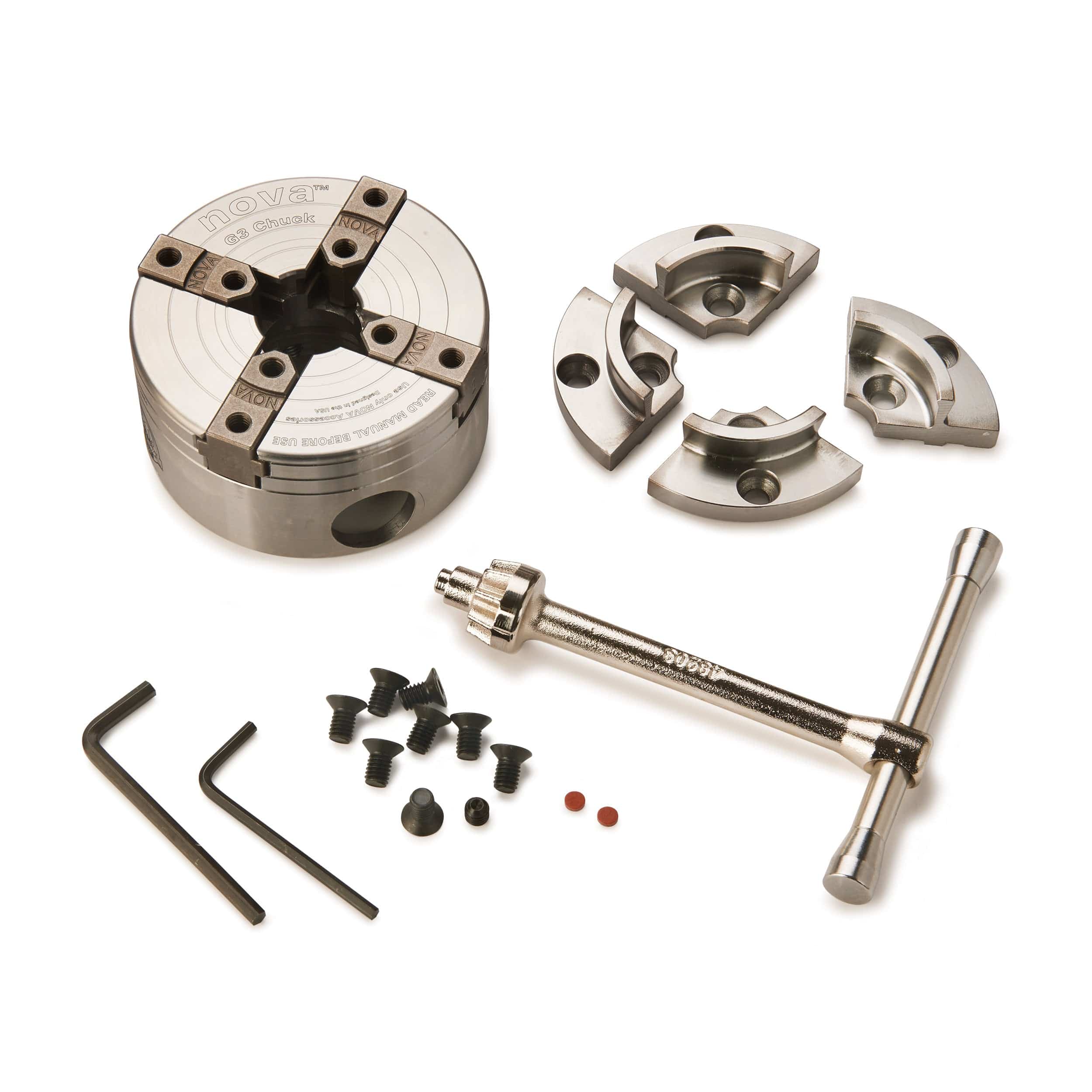 Lite G3 Reversible/Direct Thread Chuck 1" x 8 TPI
