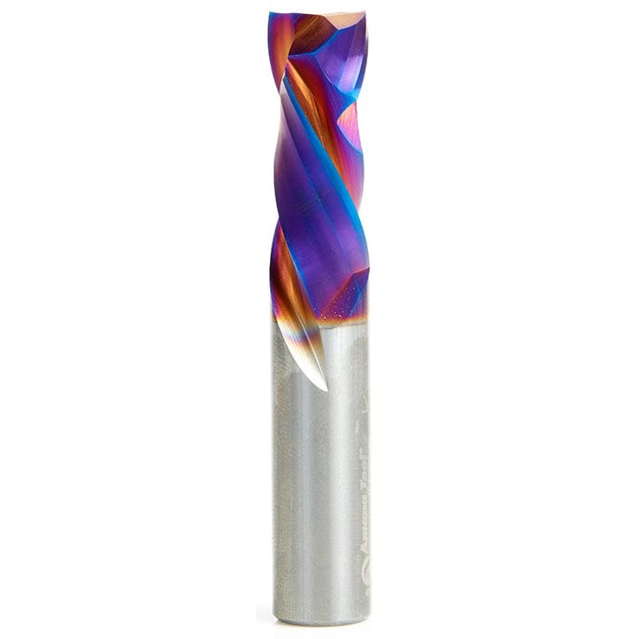 46188-K Compression Spiral Double Flute Router Bit 1/2"D 1-1/4"CH 1/2"SH" 3"OL