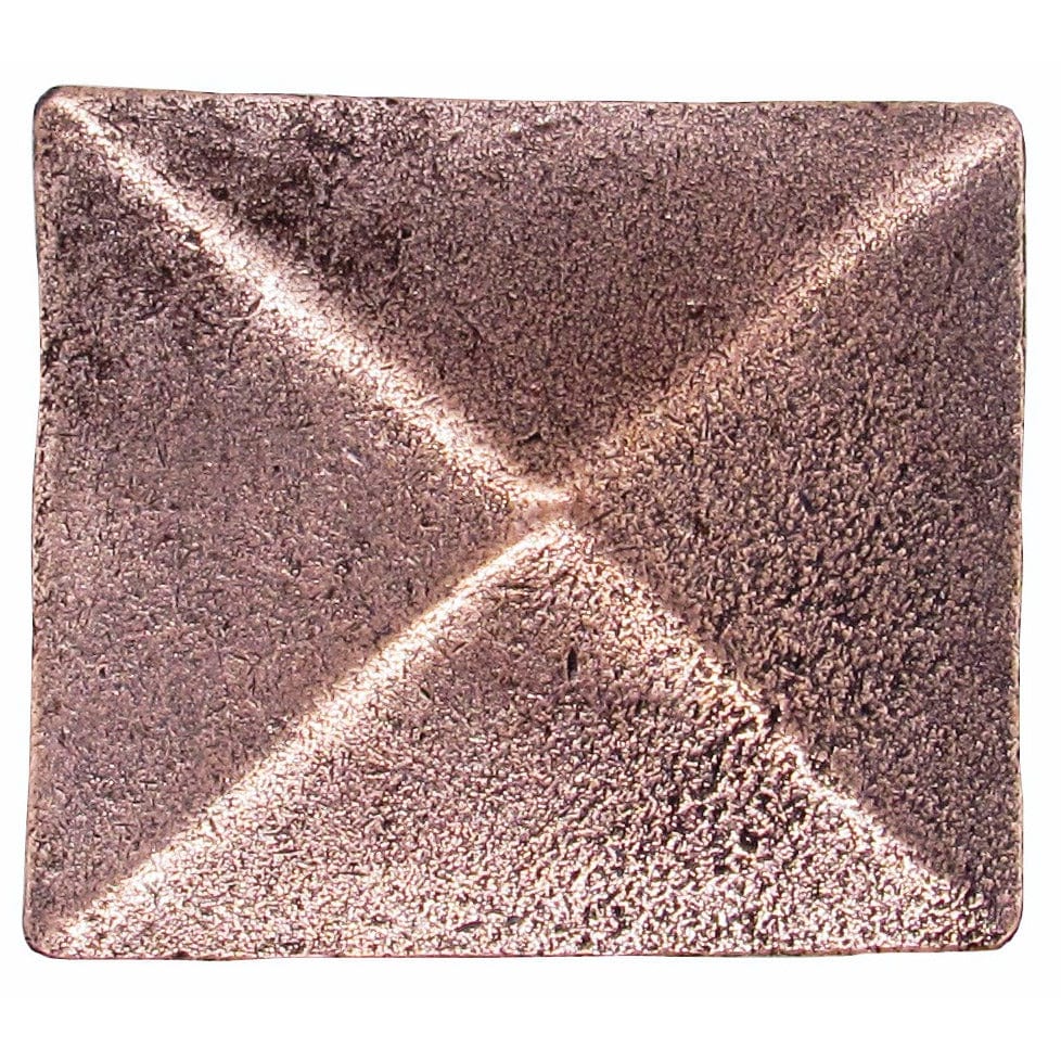 Prism Pyramid Knob Copper Oxide