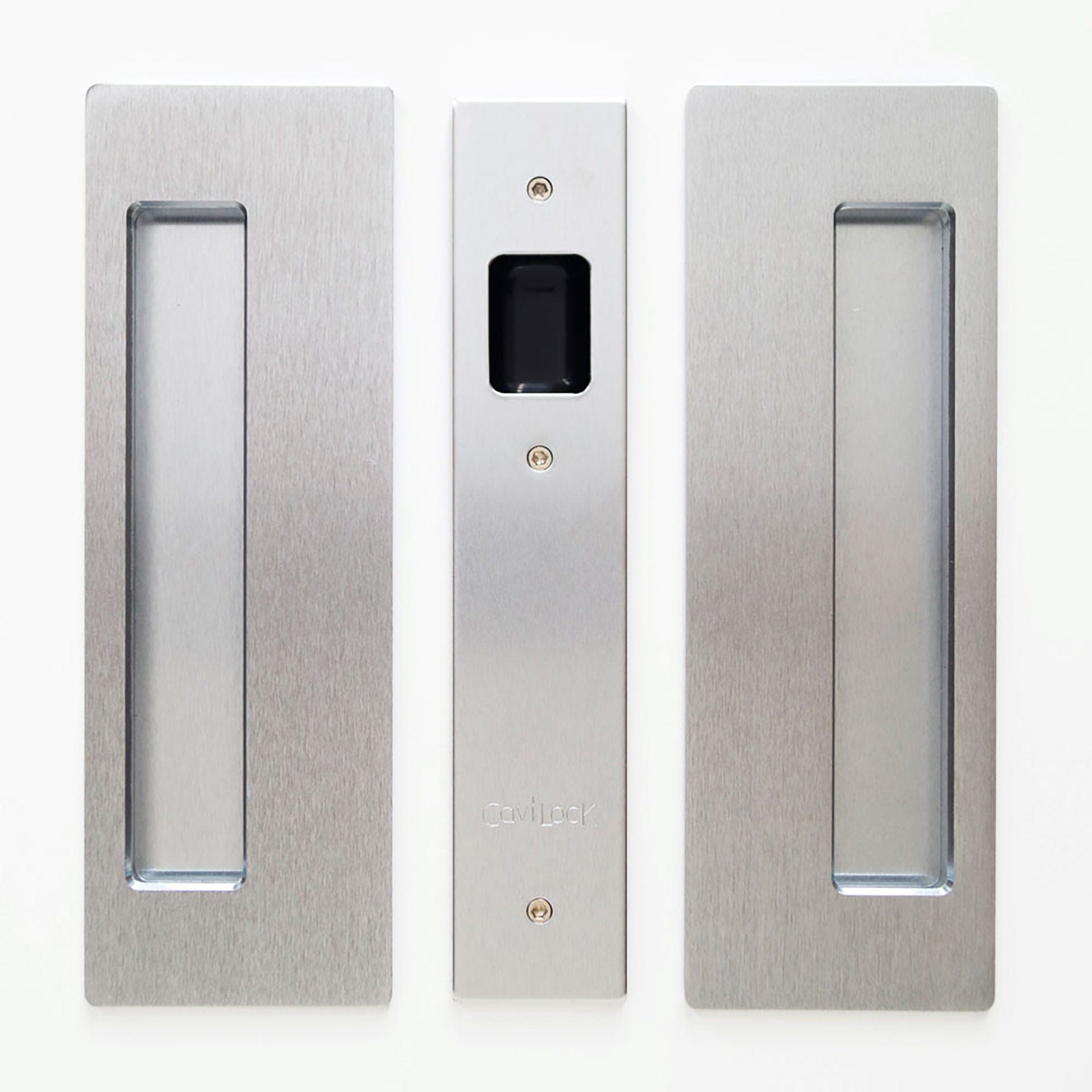 Cavity Sliders CL400 Pocket Door Handle for 1-3/4" Door Satin Chrome