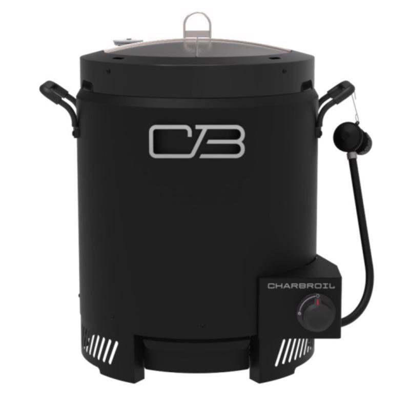 Charbroil 24102165 Big Easy 16000 BTU Stainless Steel Oil-less Turkey Fryer 16 lb