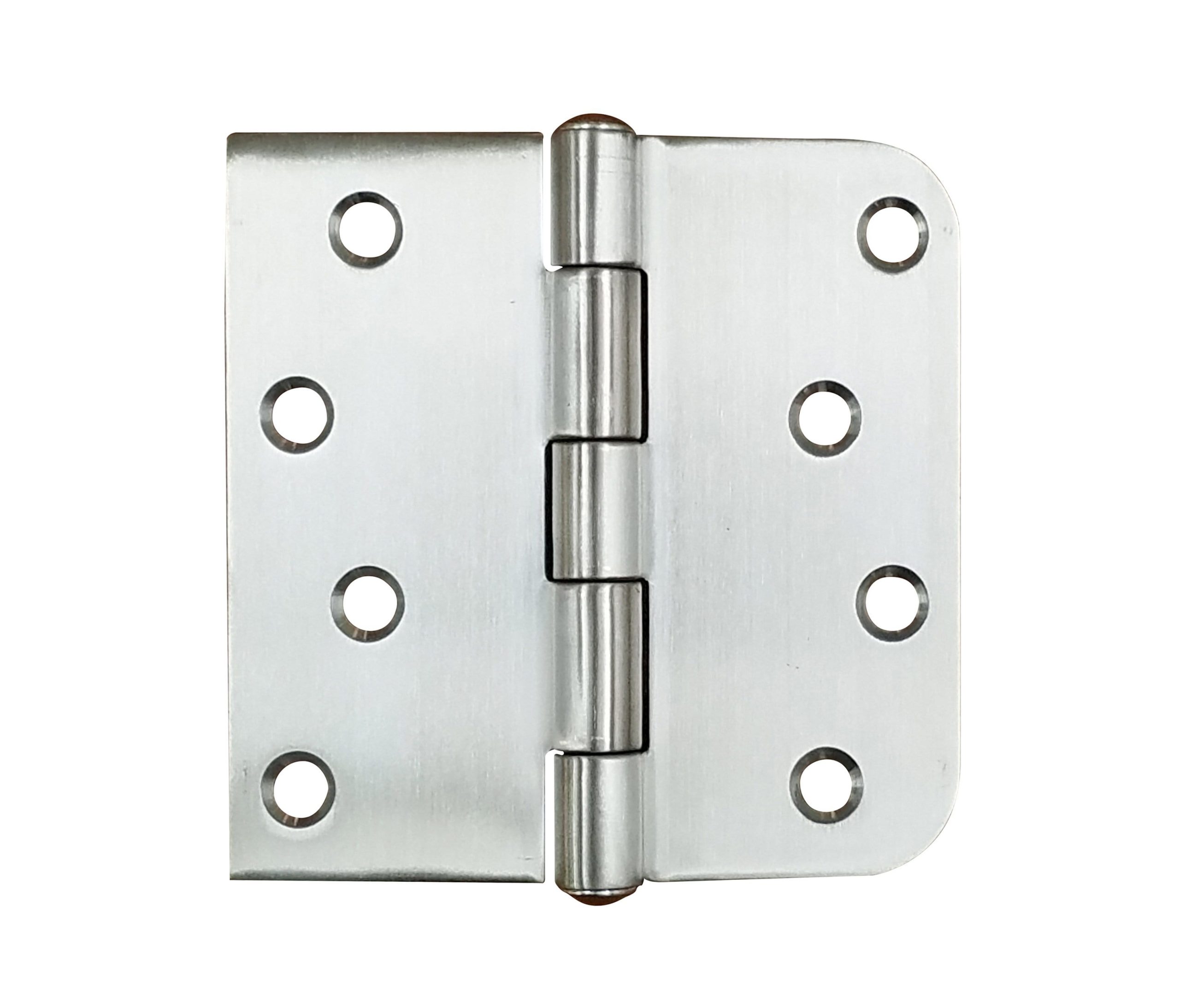 316 Grade Stainless Steel Security Hinges 4" With 5/8" Square Corner - Highly Rust Resistant - 3 Pack