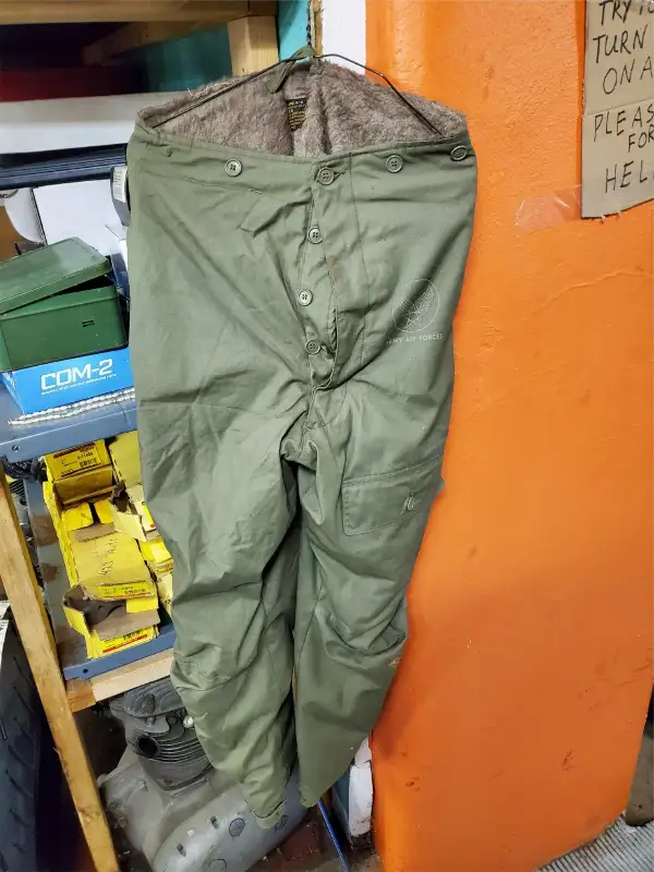 Vtg U.S. Army Air Forces Wool Pants Size 36 Property of Oldin-Dennis Type A-9
