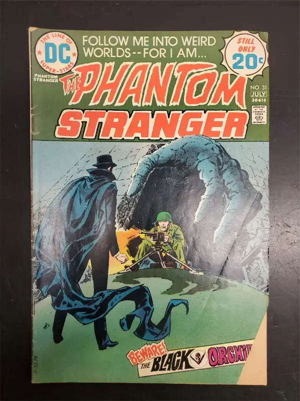Vtg The Phantom Stranger#31 July – DC Comics 1974 – 1ST Black Orchid Nice Cond