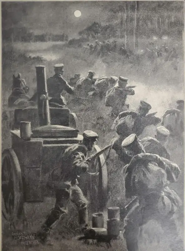 WW1 1914-15 Illustrated Story The World War German Publication Anton Hoffman Art