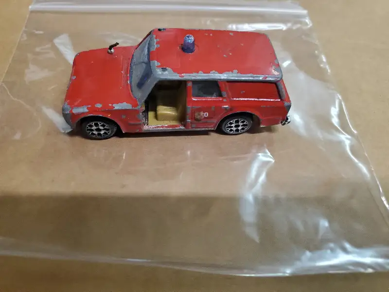 Vtg Rare Polistil Alfa Romeo Giulia Police Car Made in Italy 1:43 Scale Model