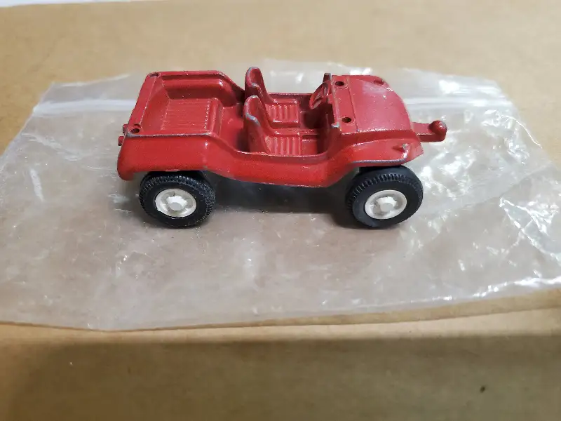Vtg Tootsie Toy 1969 Chicago USA Red Beach Buggy Diecast Collectible Neat