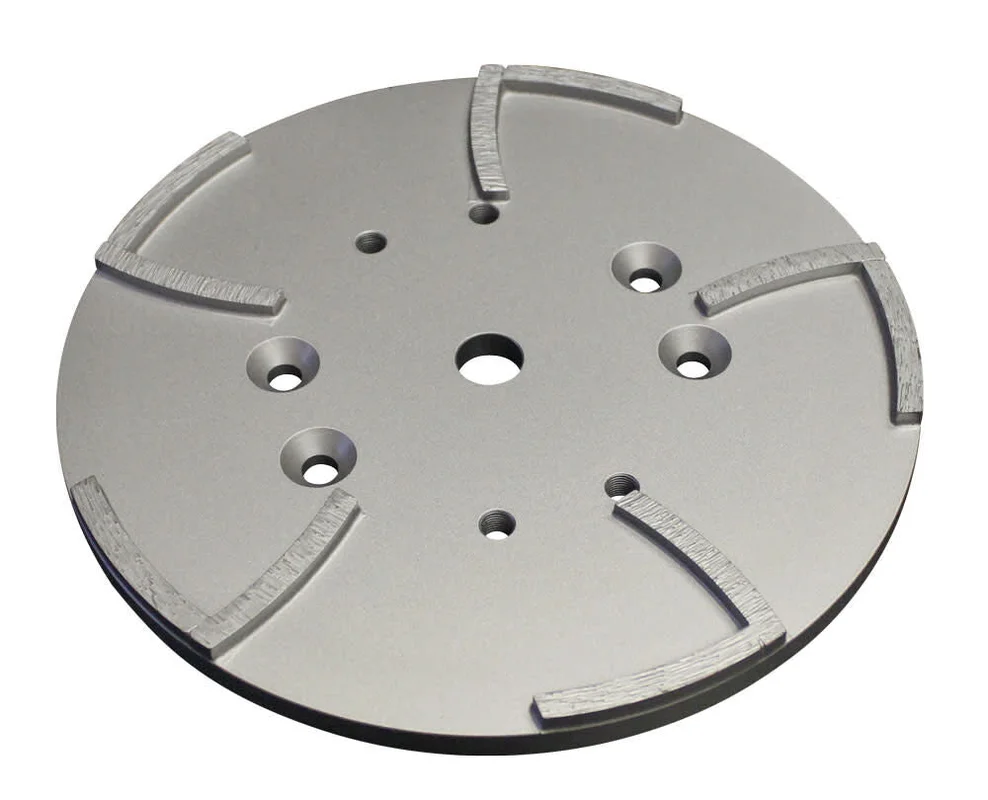 10in – 10 Segmented Silver Economy Diamond Disc for EDCO’s 10in Turbo