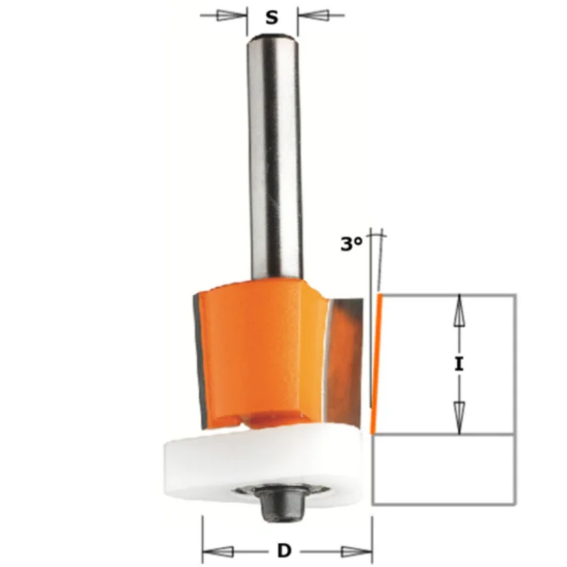 3-1 Flush Trim Bit 807.128.11