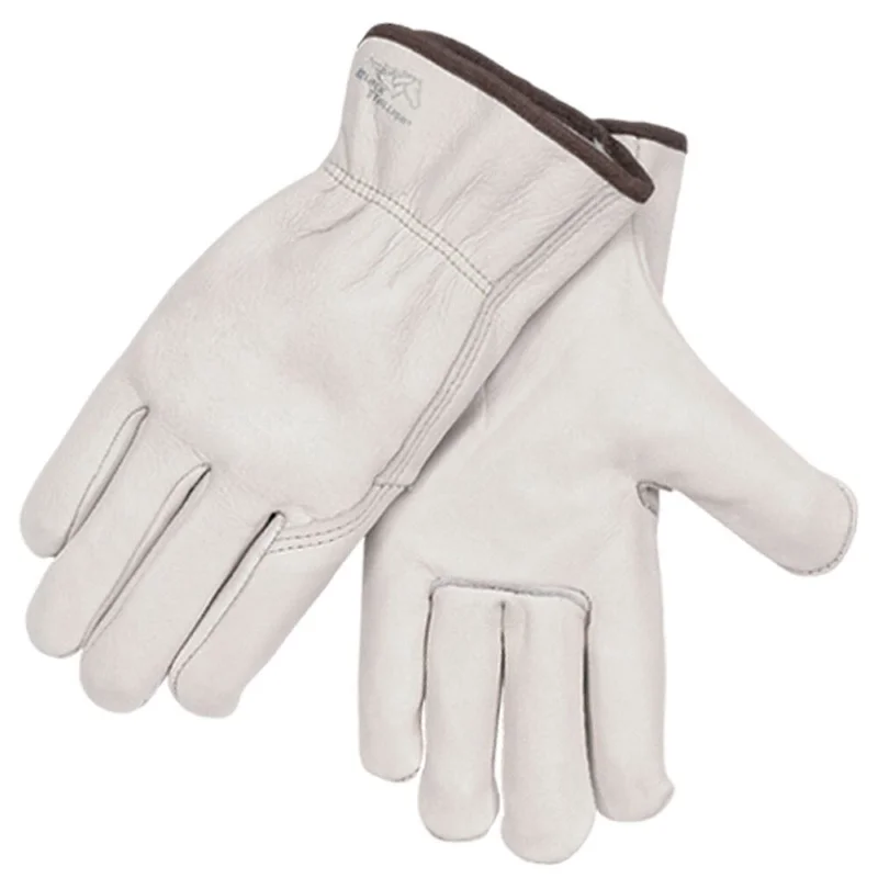 Drivers Gloves Premium Grain Cowhide with Seamless Index Finger 92LR36