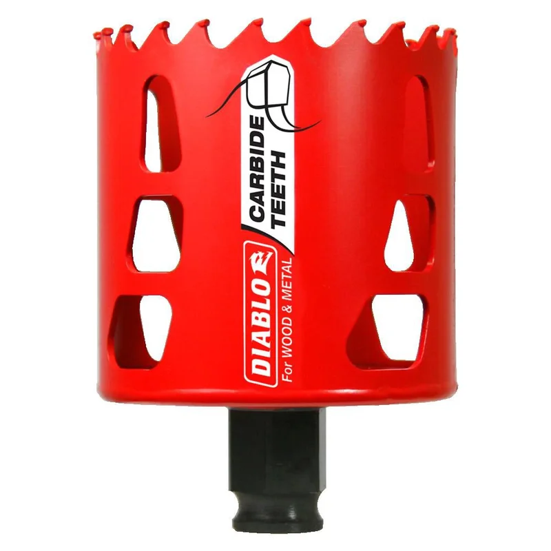 2-5/8in (67mm) Carbide-Tip Wood & Metal Holesaw DHS2625CT