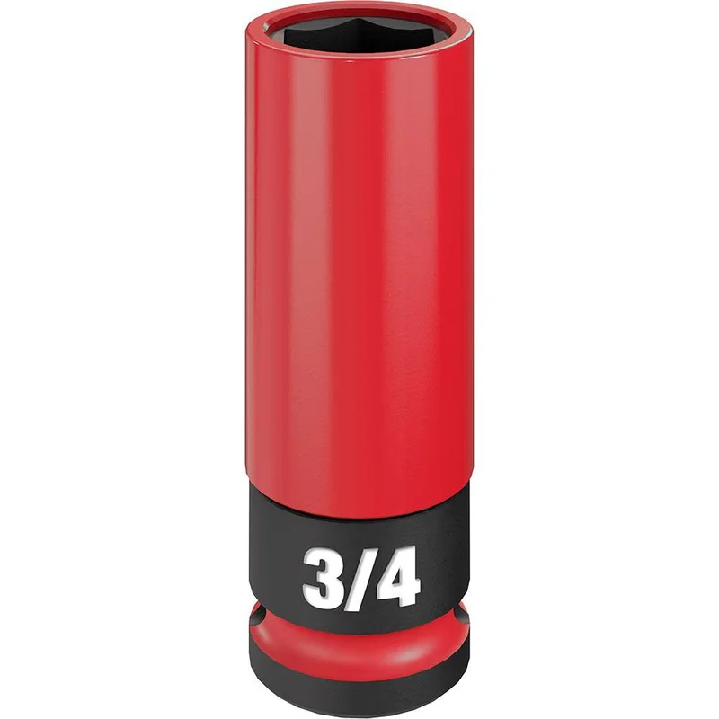 SHOCKWAVE Impact Duty Socket 1/2 Drive 3/4in SAE Lug Nut Wheel 49-66-7