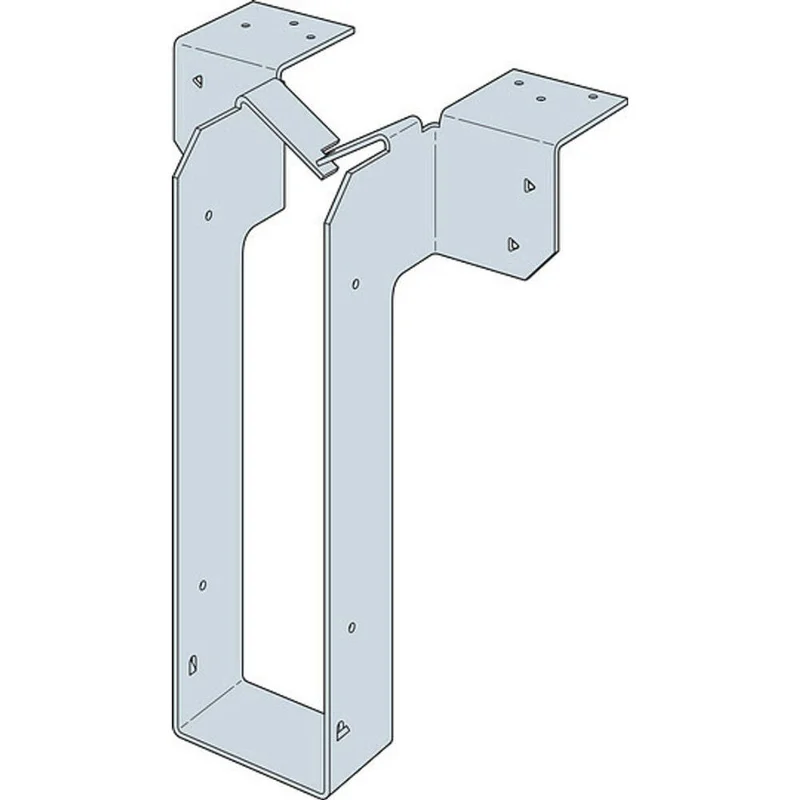 12 Gauge 3-1/2 x 18 In. Joist G90 Coating DGF Fire Wall Hanger DGF3.62