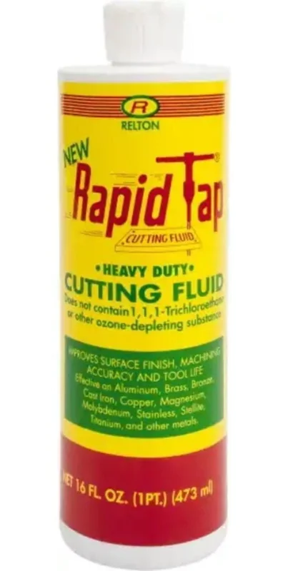 New Rapid Tap 1 Pt Bottle Cutting Fluid Semisynthetic For Use on Ferro