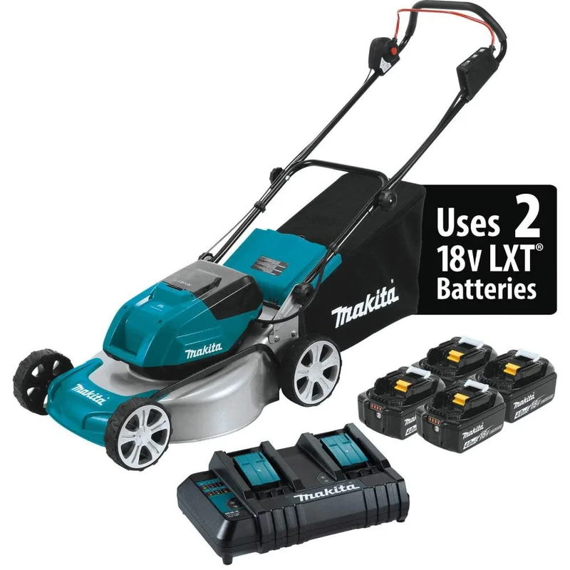 18V X2 (36V) LXT LithiumIon Brushless Cordless 18in Lawn Mower Kit wit