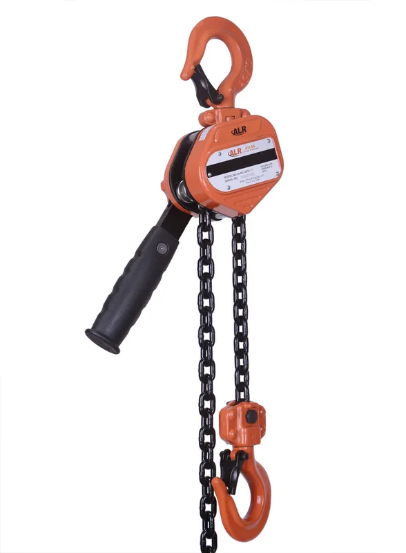Compact Lever Hoist .25 Ton 550 lbs 15′ Chain ALHC-0025-15