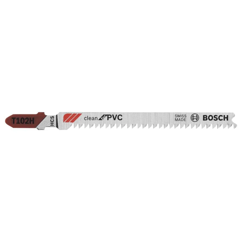 3 Pc. 3 In. 10 TPI Clean for PVC High Carbon Steel Jig Saw Blades T102