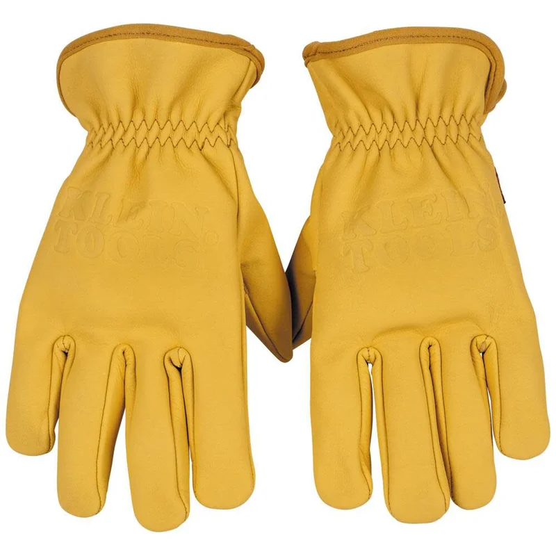 Cowhide Leather Gloves, Medium 60603