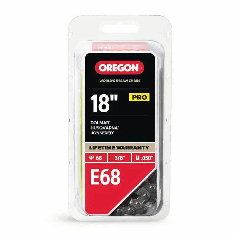 E68 68 Link Replacement Chainsaw Chain For 18-in, 0.05-in Gauge, 3/8-i