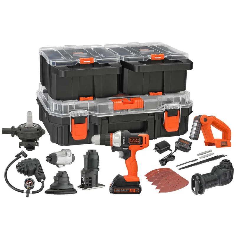 20-volt Max 8-Tool Power Tool Combo Kit with Hard Case (1-Battery Incl
