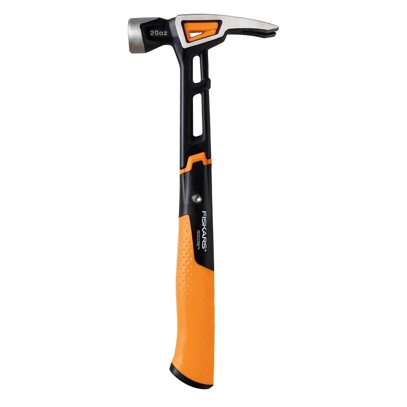 PRO IsoCore 20-oz Smooth Face Steel Head Composite Claw Hammer 750220-