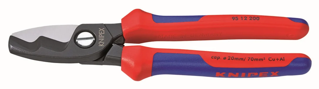 8-Inch Red Steel Handle Cutting Pliers for Home Repair – Clean Cut, Pi
