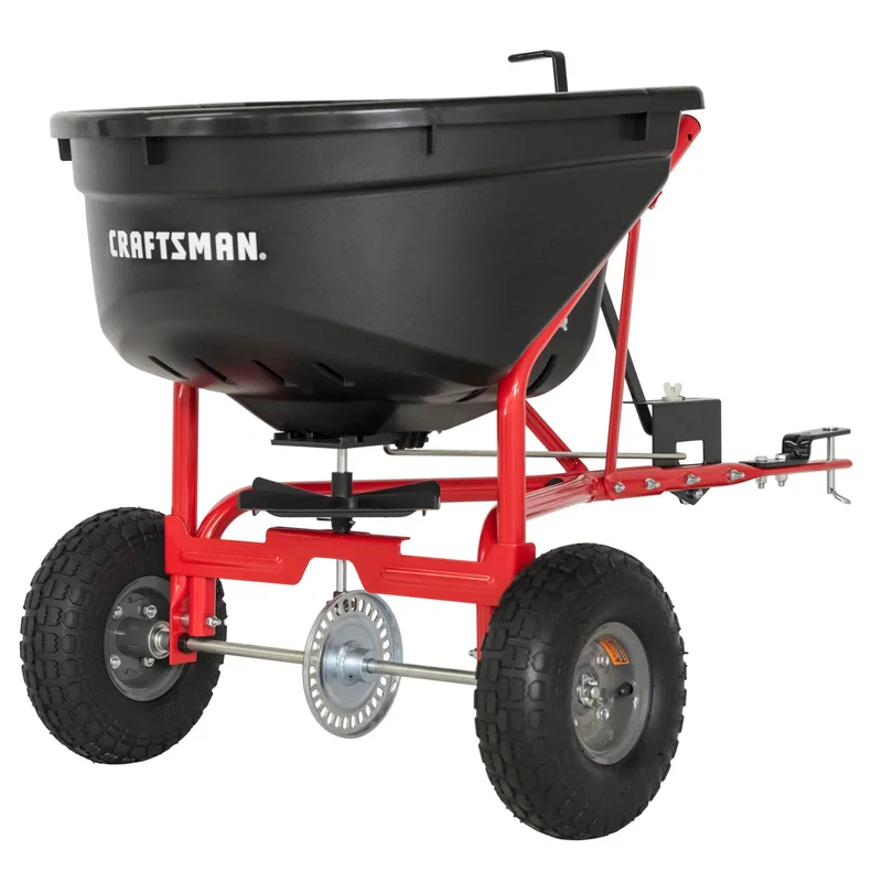 110-lb Capacity Broadcast Tow-Behind Spreader CMX-GZ-BF-71-24571