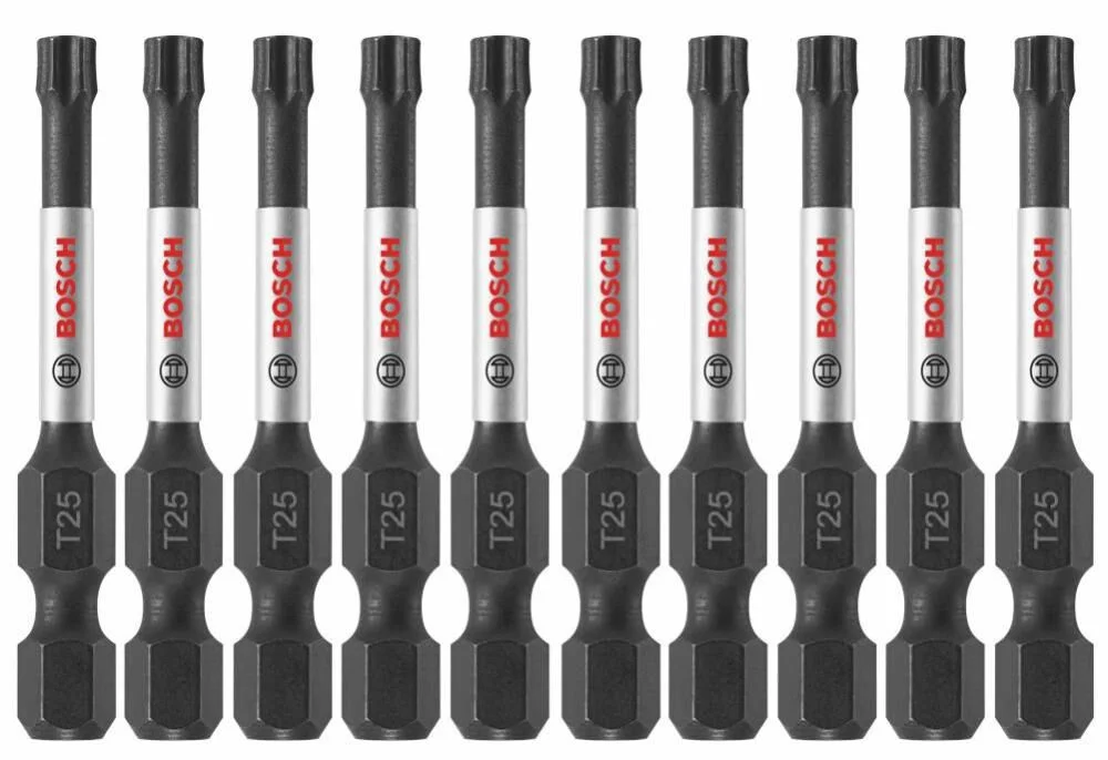 10 pc. Impact Tough 2 In. Torx #25 Power Bits (Bulk Pack) ITT252B