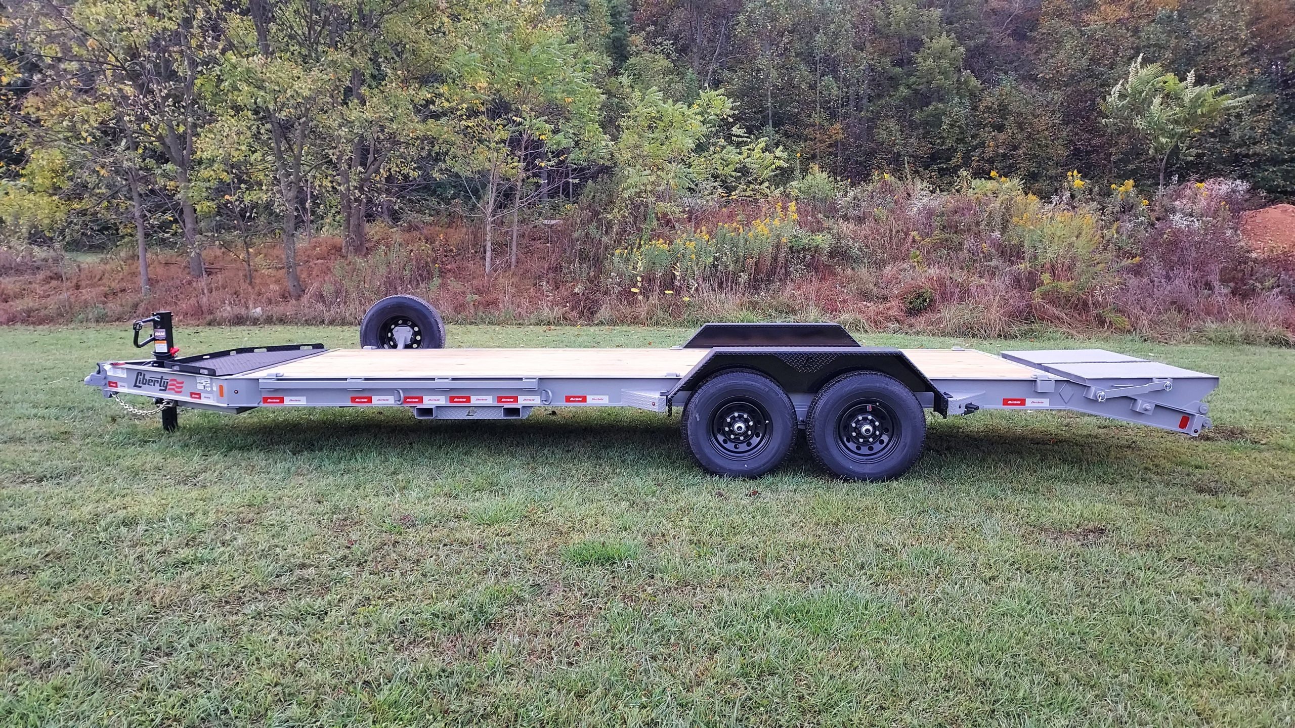 LIBERTY 83"x19'+3' DOVETAIL 14K Equipment Hauler