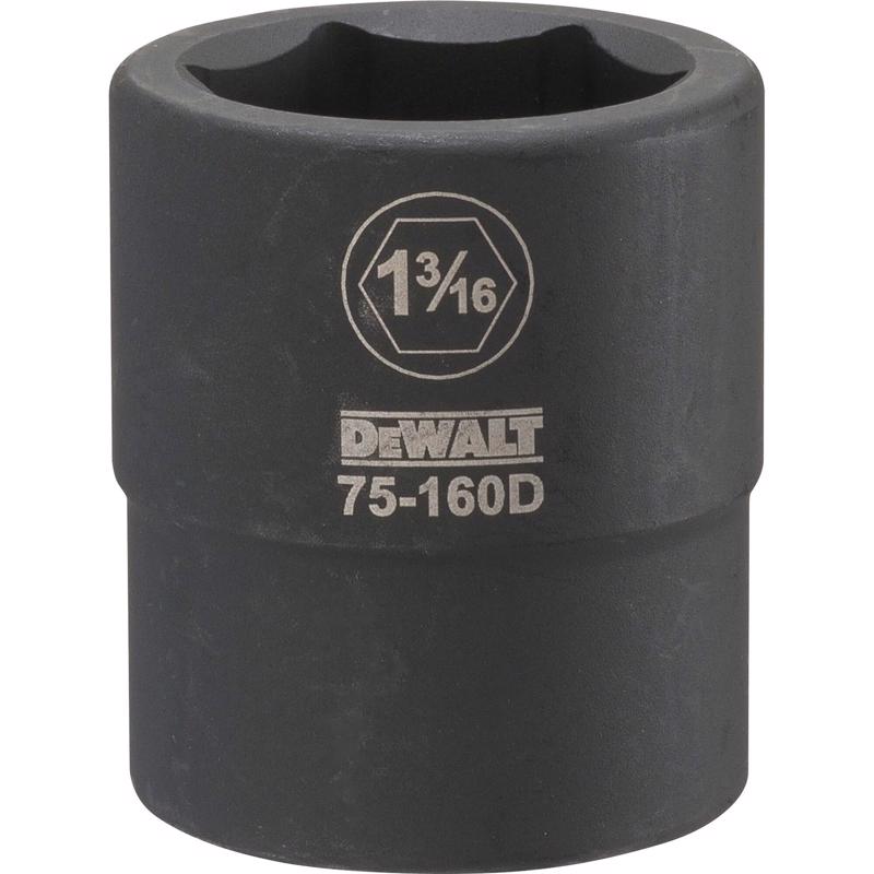 Dewalt DWMT75160OSP 1-3/16 in. X 3/4 in. drive SAE 6 Point Impact Socket 1 pc