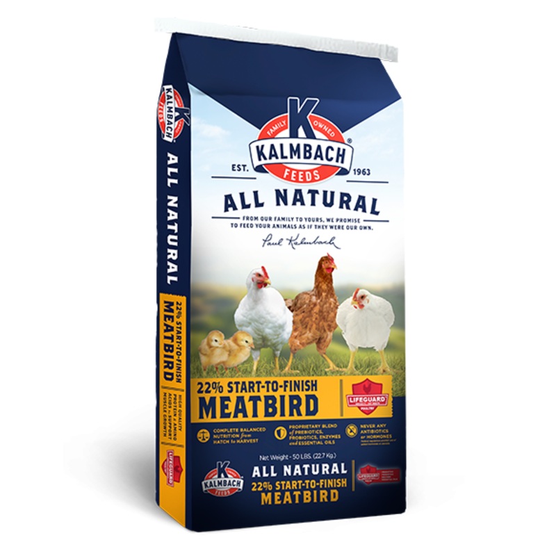 22% Start-To-Finish Meatbird Feed