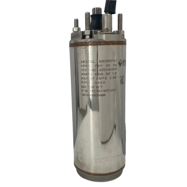 1/2HP / 220V Single Phase / 3+G Wire / 3.85" RPS Pump Motor