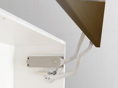 Vertical Swing Lift-Up Mechanism Lid Support - For 6.2 to 8.4 lb Doors - Sold as Set
