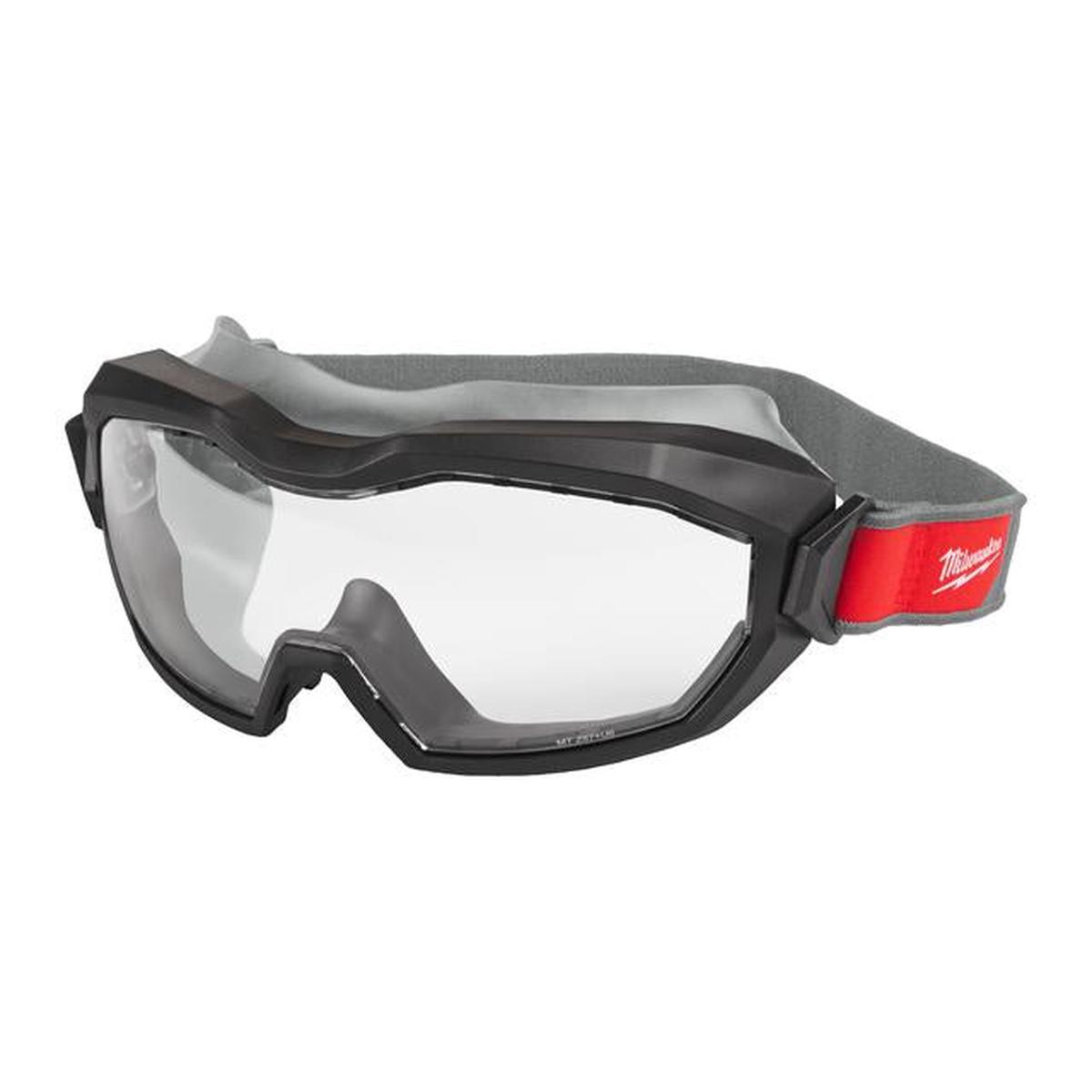 Milwaukee High-Profile Full-Vision Safety Glasses Clear 4932493437