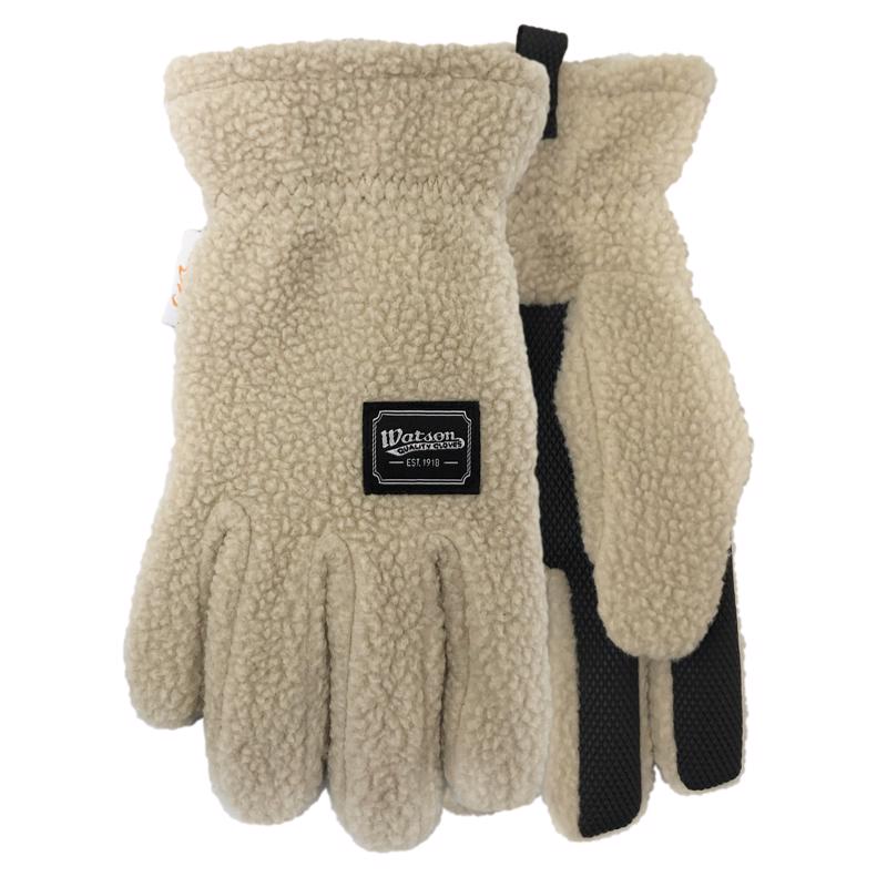 Watson Gloves 9382-S S Polyester Lady Baa Baa Cream Cold Weather Gloves