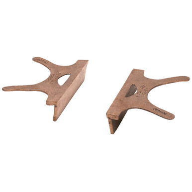 Wilton WL9-24407 404-5 Copper Jaw Caps with 5" Jaw Width, 2-Pack
