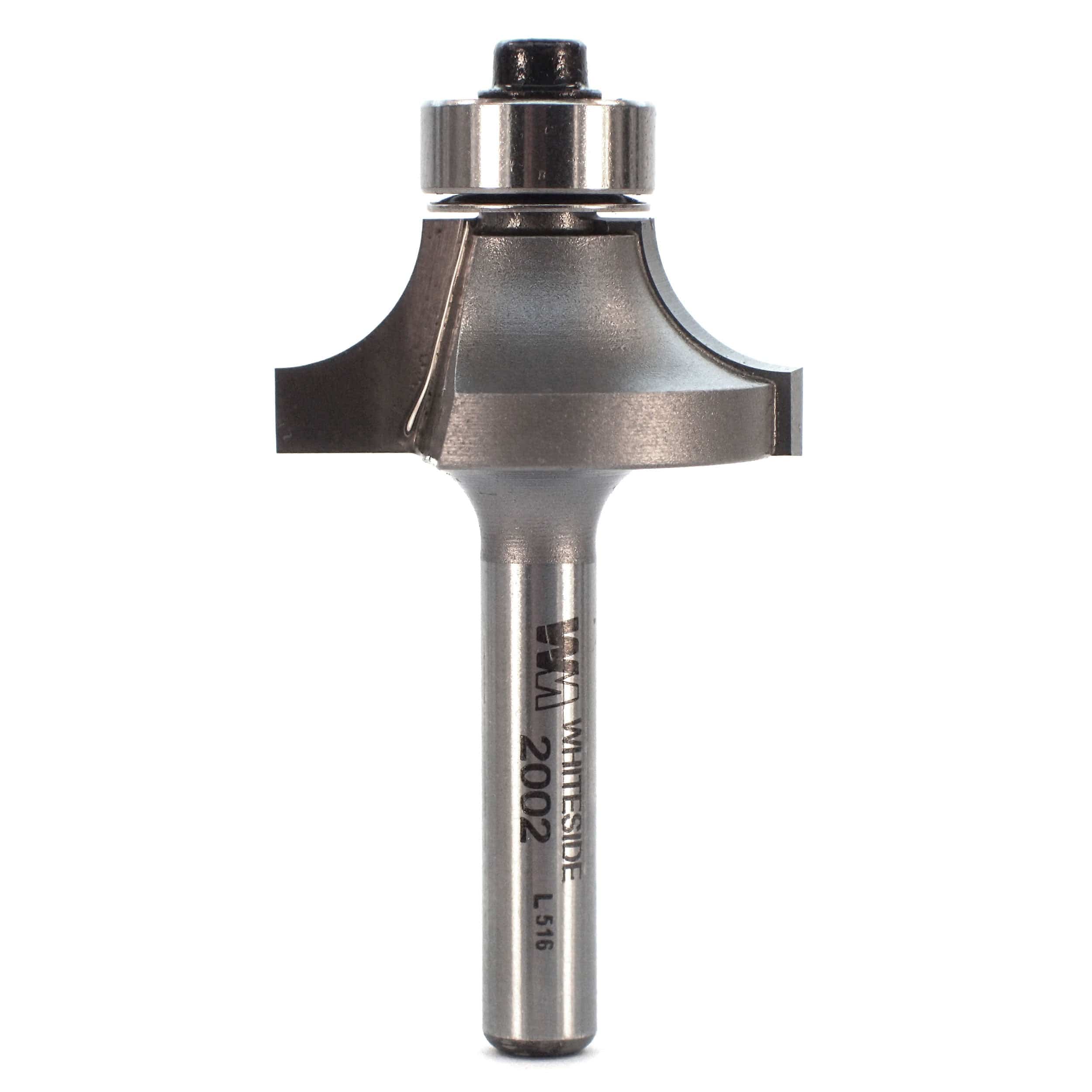 2002 Roundover Router Bit 1/4" SH 5/16" R X 1-1/8" D X 1/2" CL