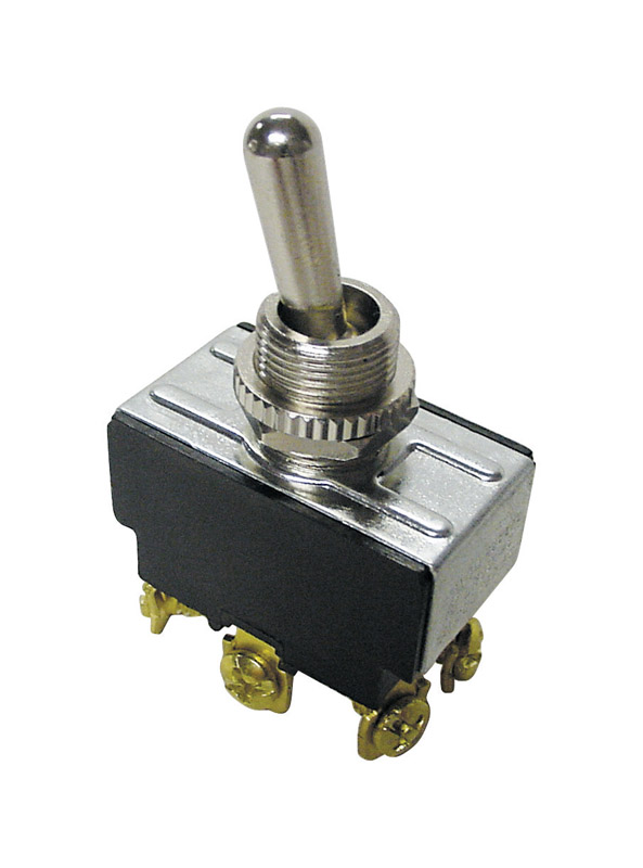 Gardner Bender GSW-15 20 amps Double Pole Toggle Switch Silver 1 pk