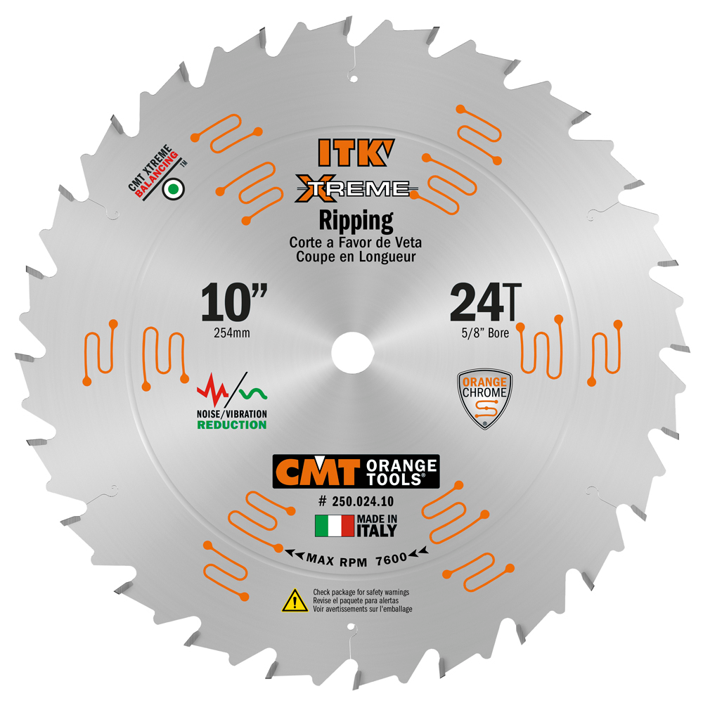 CMT FRAMING & RIPPING BLADE 10' X 24 ATB