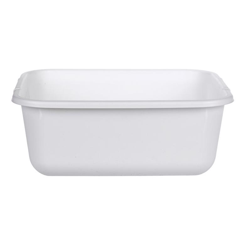 Rubbermaid FG2951ARWHT White Plastic Dishpan 11.4 qt