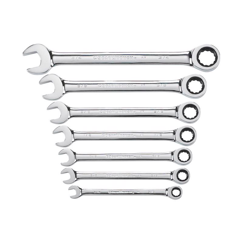 Crescent 9317 Wrench Set Sae 7 Pc