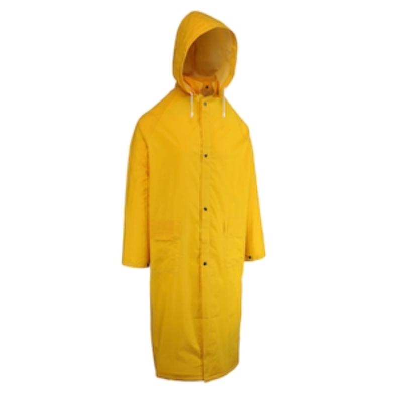 Boss B44148/L Yellow PVC/Polyester Rain Jacket L