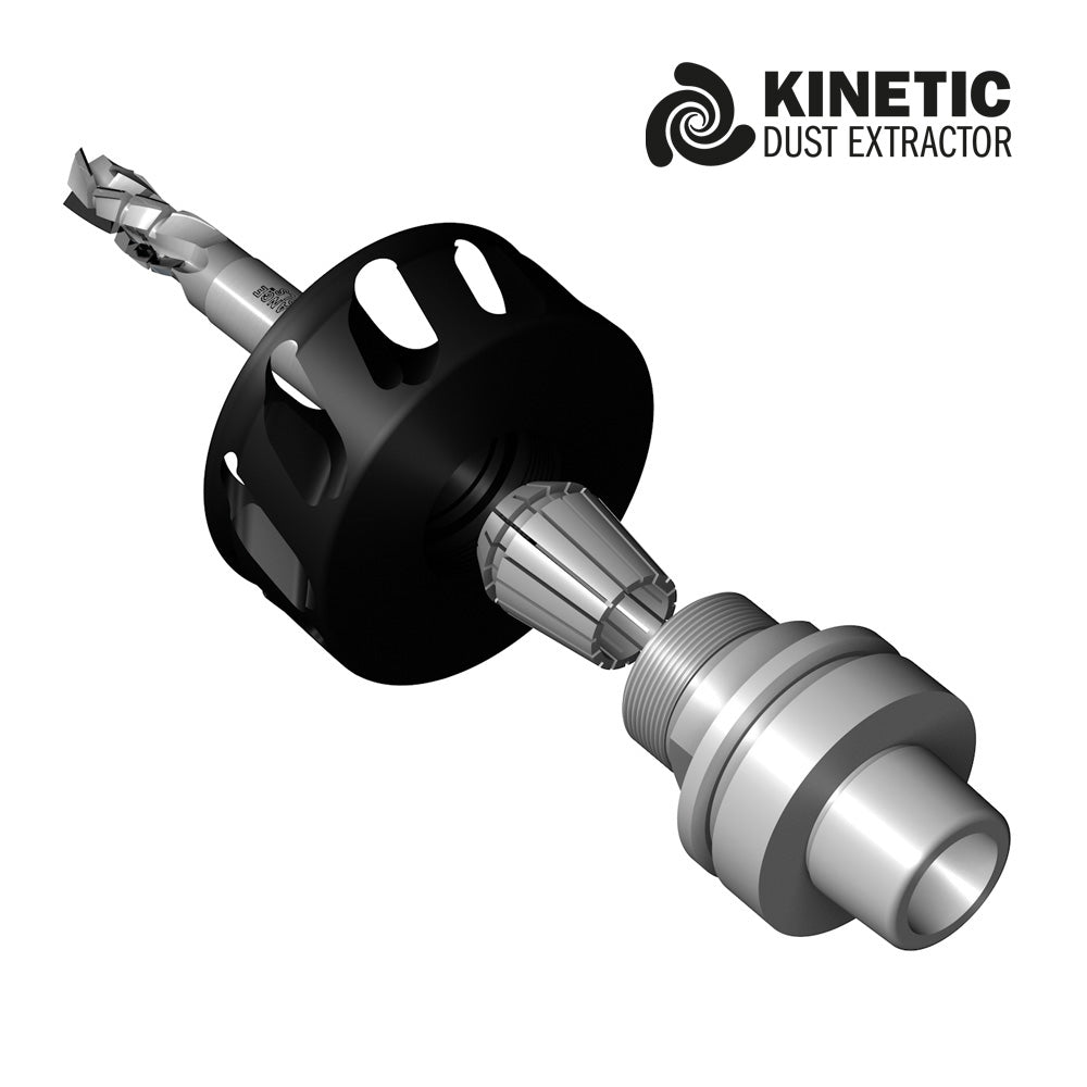 CMT 992.081.ER20 KINETIC DUST EXTRACTOR FOR CHUCKS WITH ER20