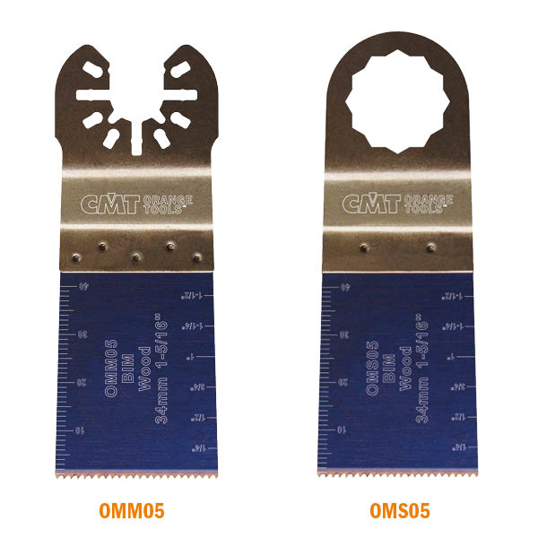 CMT OMM05-X1 1-5/16” PLUNGE AND FLUSH-CUT BLADE FOR WOOD - BIM (1-PC.)